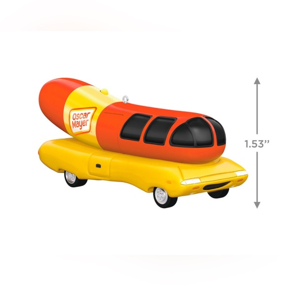 🌭HALLMARK OSCAR MAYER “ THE WIENERMOBILE MUSICAL ORNAMENT “
- NWT - Picture 2 of 9